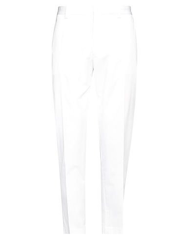 DOLCE&GABBANA Casual trouser White 97% Cotton, 3% Elastane