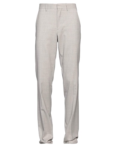 BURBERRY Pantalone Grigio chiaro 100% Lana