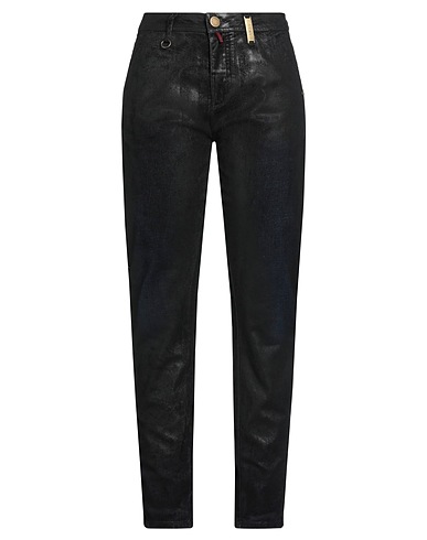 HIGH Denim pants USE Black 92% Cotton, 6% Rayon, 2% Elastane