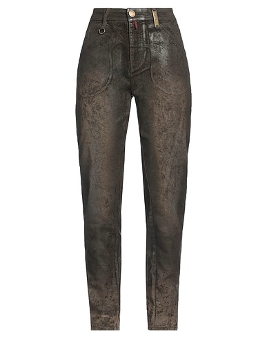 HIGH Denim trousers USE Military green 92% Cotton, 6% Rayon, 2% Elastane