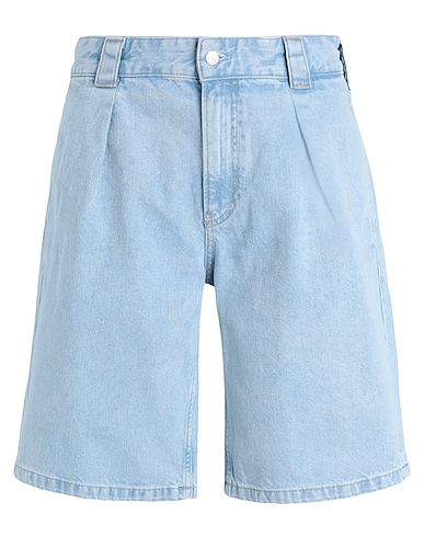 CALVIN KLEIN JEANS Denim shorts BLU 100% Cotton