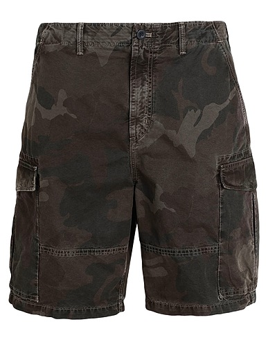 TOMMY HILFIGER Shorts & Bermuda Military green 100% Cotton