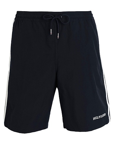 TOMMY HILFIGER Shorts & Bermuda Blu notte 100% Poliammide