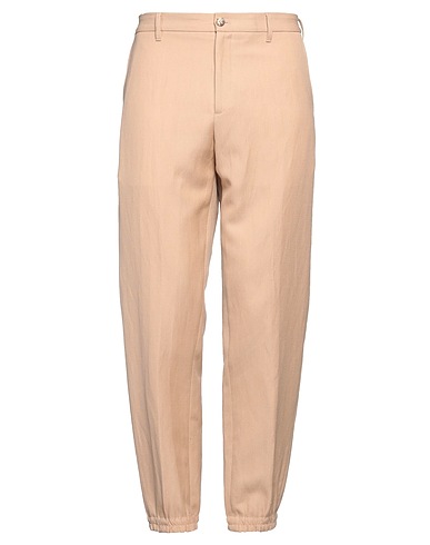 BURBERRY Casual trouser Beige 60% Wool, 40% Ramie