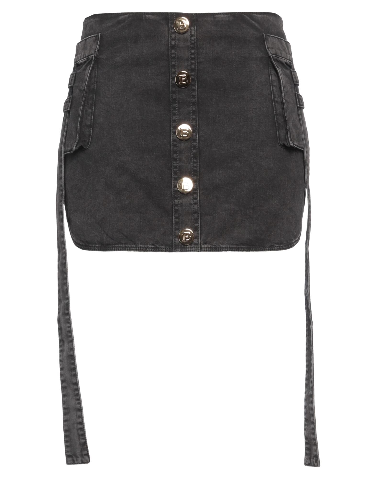 BALMAIN - Denim skirts