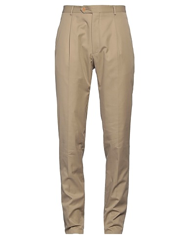 TOMBOLINI Casual trouser Sand 100% Cotton