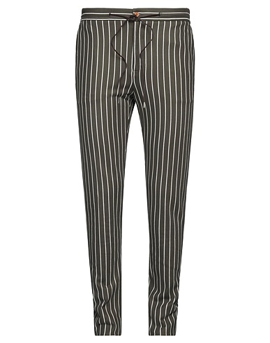 TOMBOLINI Casual trouser Military green 100% Cotton