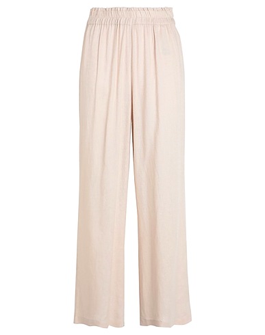 ONLY Casual trouser Beige 55% Livaeco by Birla Cellulose™, 45% Linen
