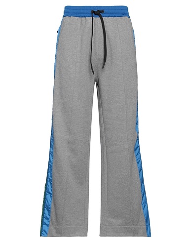 MONCLER GRENOBLE Casual pants Grey 100% Cotton, Polyamide