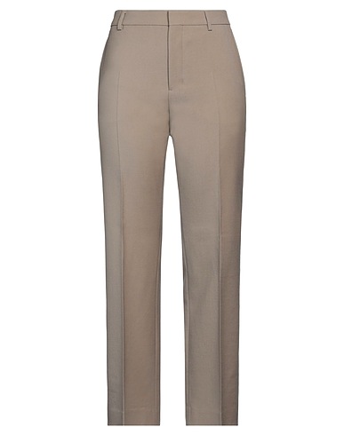 AMI ALEXANDRE MATTIUSSI Casual pants Khaki 100% Virgin Wool