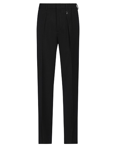 FENDI Casual trouser Black 55% Polyester, 45% Virgin Wool