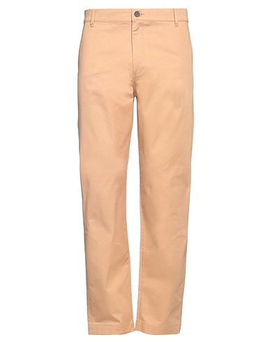 MAISON KITSUNÉ Casual trouser Camel 100% Cotton