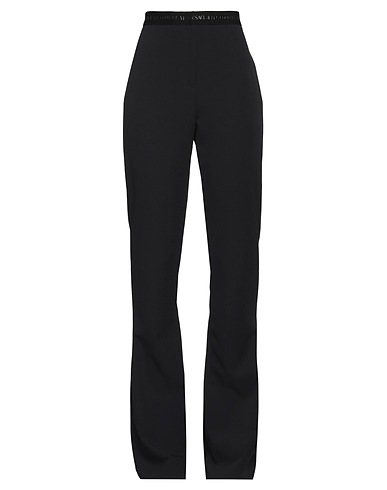 VERSACE JEANS COUTURE Casual pants Black 88% Polyester, 12% Elastane