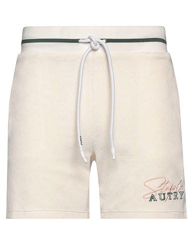 AUTRY Shorts & Bermuda Off white 80% Cotone, 20% Poliestere