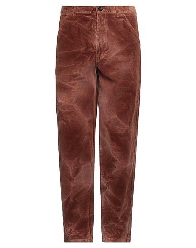 COMME des GARÇONS SHIRT Pantalone Marrone 100% Cotone