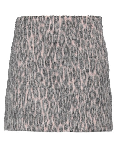 MSGM Mini skirt ROSA CHIARO 45% Polyester, 29% Wool, 13% Acrylic, 8% Alpaca wool, 5% Other Fibres