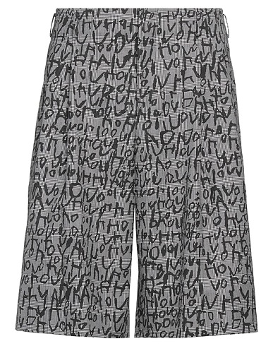 COMME des GARÇONS Shorts et Bermudas HOMME PLUS Noir 51% Laine, 49% Polyester