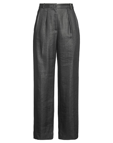 FABIANA FILIPPI Casual pants Charcoal 53% Linen, 47% Polyamide