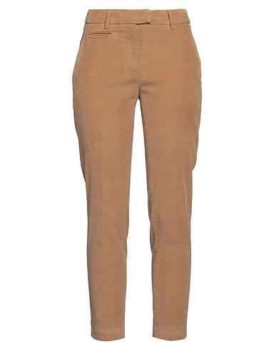 DONDUP Casual trouser Camel 62% Cotton, 36% Lyocell, 2% Elastane