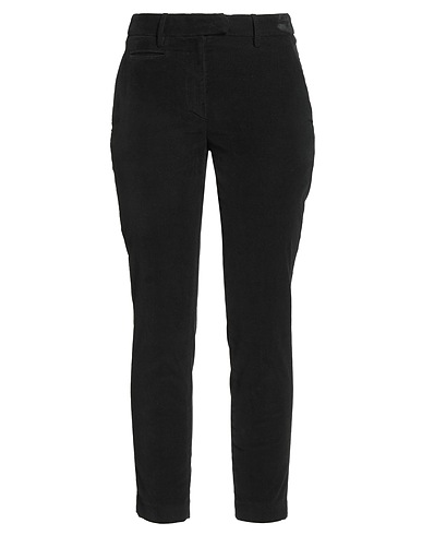 DONDUP Pantalone Nero 62% Cotone, 36% Lyocell, 2% Elastan