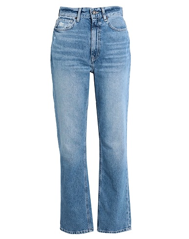 ONLY Denim pants Blue 80% Organic cotton, 20% Recycled cotton