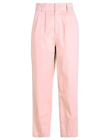 ONLY Casual pants Light pink 98% Cotton, 2% Elastane