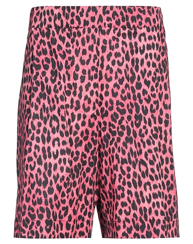 LANEUS Shorts & Bermuda Fuchsia 97% Cotton, 3% Elastane