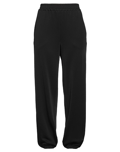 JIL SANDER Pantalone Nero 46% Viscosa, 40% Lana Vergine, 10% Poliammide, 4% Elastan