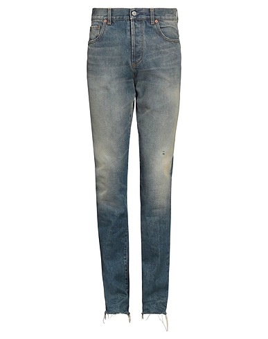 GUCCI Denim pants Blue 100% Cotton