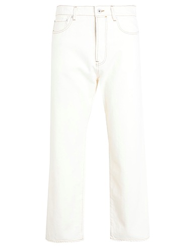 KENZO Denim pants Ivory 100% Cotton