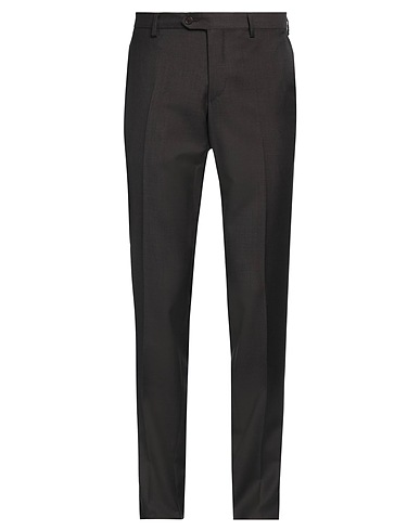 CONTRADA ILLUMINATI Pantalone Antracite 100% Lana Vergine