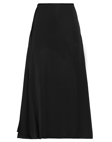 JIL SANDER Midi-Rock Schwarz 100% Viskose