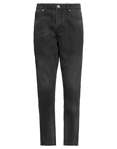 JOHN RICHMOND Denim trousers Black 100% Cotton
