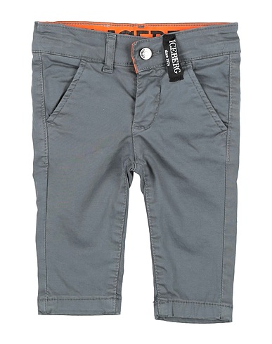 ICEBERG Casual trouser Grey 97% Cotton, 3% Elastane