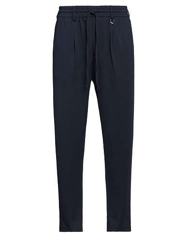 JOHN RICHMOND Casual trouser Midnight blue 97% Polyester, 3% Elastane