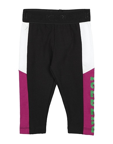 ICEBERG Leggings Black 95% Cotton, 5% Elastane