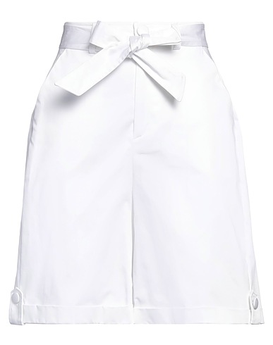 CRISTINAEFFE Shorts & Bermuda Bianco 98% Cotone, 2% Elastan