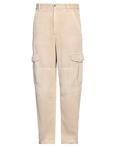 ISABEL MARANT Denim trousers Beige 100% Tencel™