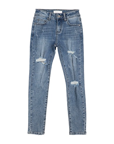 MET JEANS Denim trousers Blue 73% Cotton, 26% Polyester, 1% Elastane