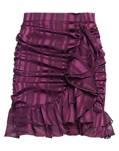 ACTUALEE Mini skirt Mauve 100% Polyester