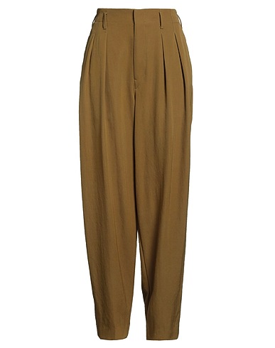 LEMAIRE Casual trouser Sage green 100% Virgin Wool