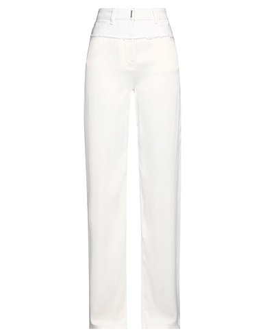 GIVENCHY Casual pants Cream 99% Cotton, 1% Elastane