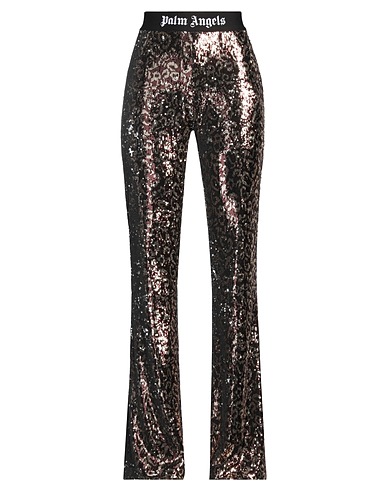 PALM ANGELS Casual pants Black 100% Polyester, Polyamide, Elastane