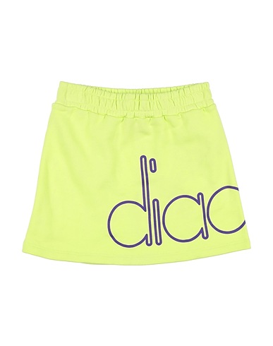 DIADORA Skirt Lime green 100% Cotton