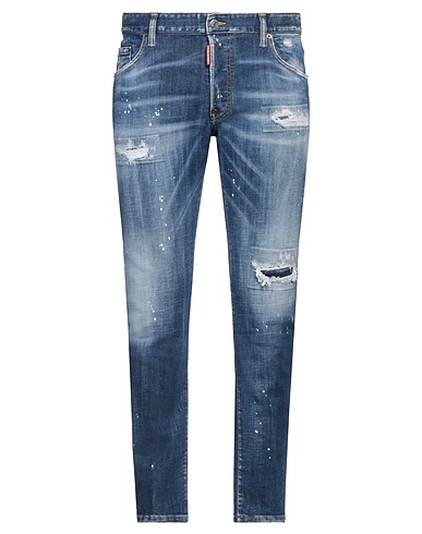 DSQUARED2 Denim trousers Blue 93% Cotton, 4% Polyester, 3% Elastane