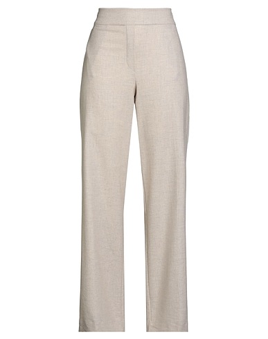D.EXTERIOR Casual trouser Light grey 55% Wool, 43% Polyester, 2% Elastane