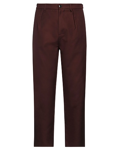 VALENTINO GARAVANI Pantalone Cioccolato 99% Cotone, 1% Poliammide
