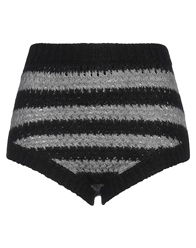 REDValentino Shorts & Bermuda Grey 39% Acrylic, 29% Mohair wool, 22% Polyamide, 10% Polyester