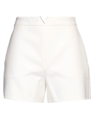 VALENTINO GARAVANI Shorts & Bermuda White 99% Cotton, 1% Polyamide