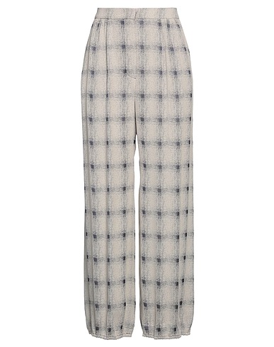 EMPORIO ARMANI Casual trouser Ivory 51% Acetate, 49% Viscose